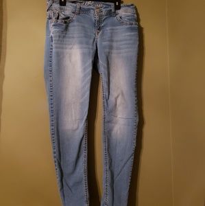 Gently used washed jeans